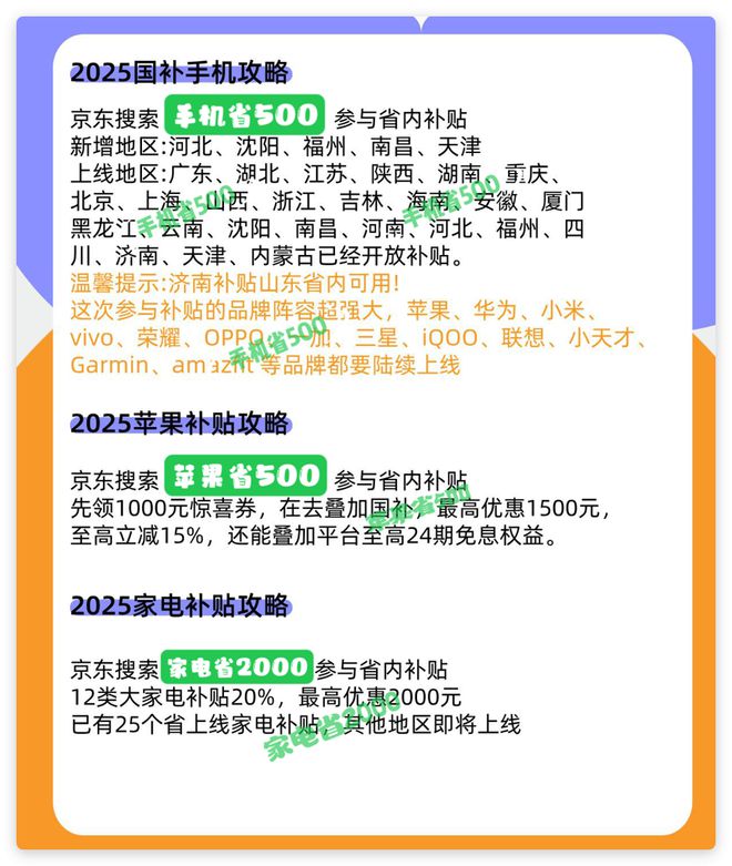 5年手机家电购买流程详解国家补贴最新指南：202